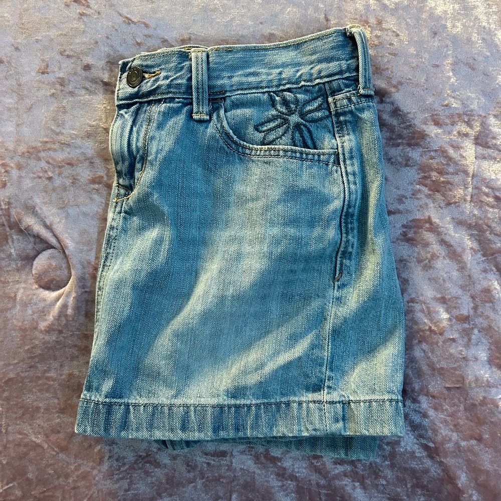 y2k Old Navy mini denim skirt